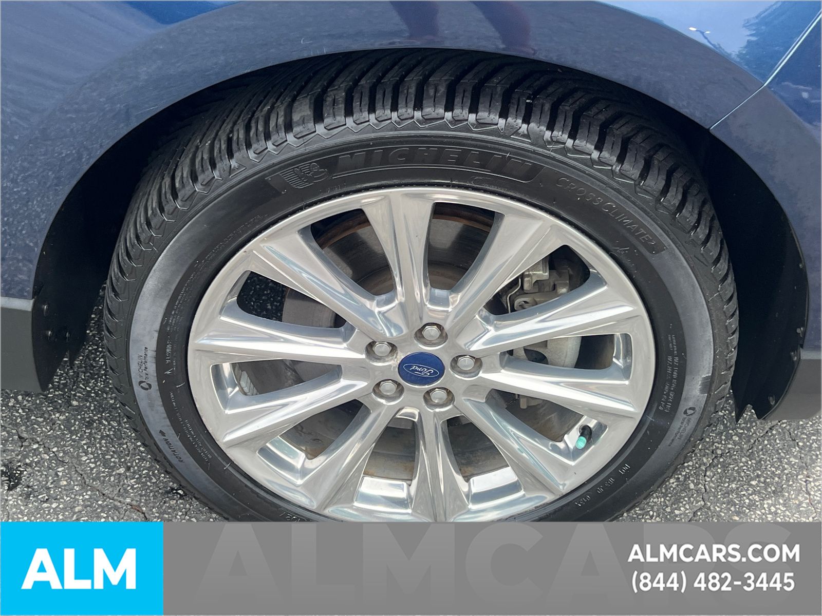 Used 2017 Blue Ford Titanium image 15