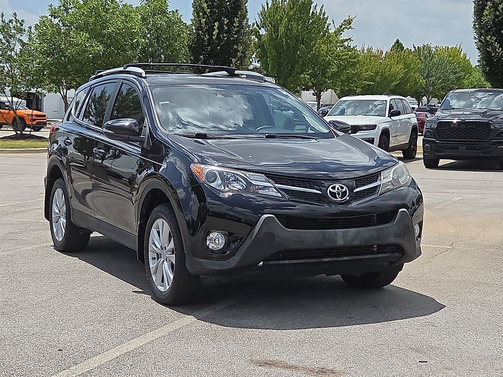 Black 2015 Toyota RAV4 SUV / Crossover All-Wheel Drive 6-Speed Automatic