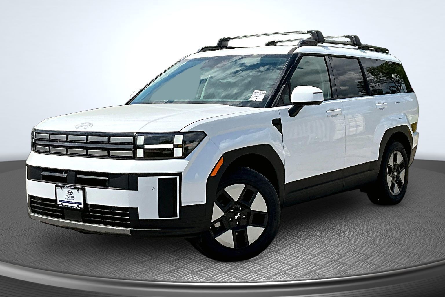 Serenity White 2026 Hyundai Santa Fe Hybrid SUV / Crossover All-Wheel Drive 6-Speed Automatic