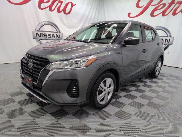 Gray (Gun Metallic) 2021 Nissan Kicks S FWD SUV / Crossover Front-Wheel Drive Continuously Variable Transmission