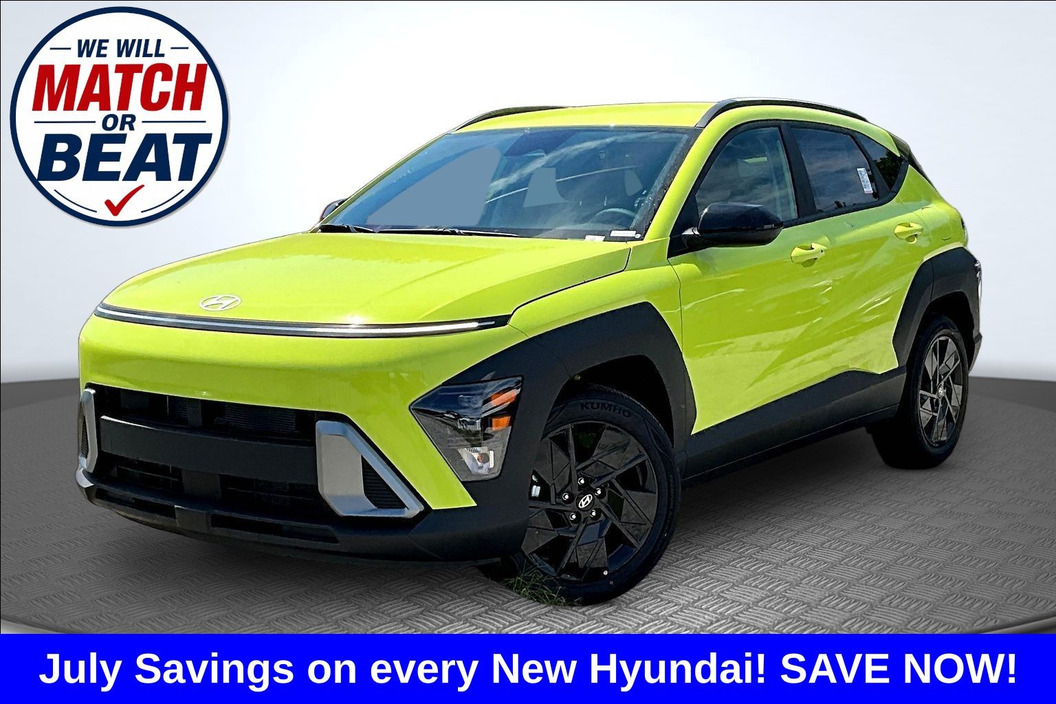 Neoteric Yellow 2026 Hyundai Kona SUV / Crossover Front-Wheel Drive Continuously Variable Transmission