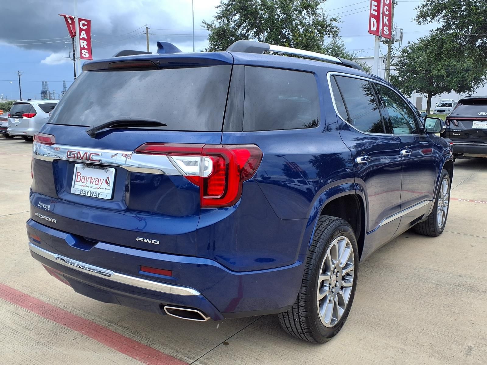 2023 GMC Acadia Denali Blue at Ross Downing Buick GMC