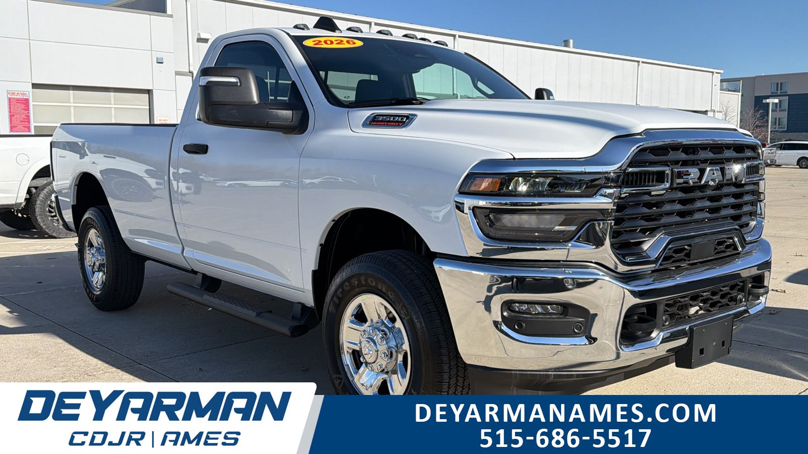 2026 RAM 3500 Tradesman Regular Cab LB 4WD