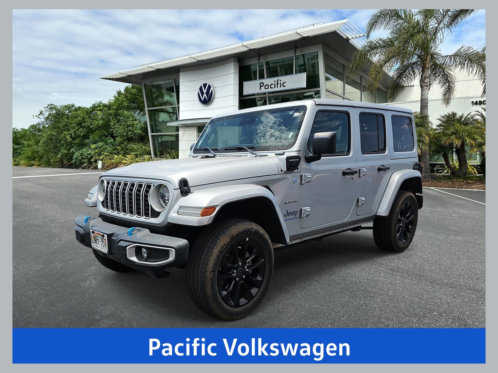 Silver Zynith Clearcoat 2024 Jeep Wrangler 4xe SUV / Crossover Four-Wheel Drive 8-Speed Automatic