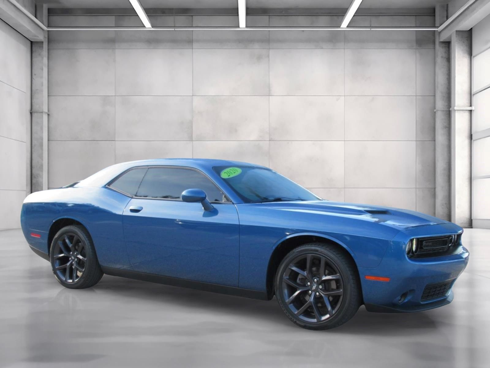 Blue (Frostbite) 2020 Dodge Challenger Coupe Rear-Wheel Drive 8-Speed Automatic