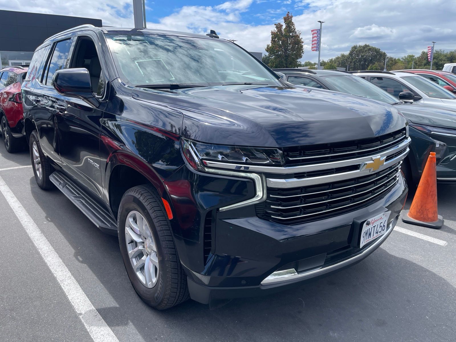 Midnight Blue Metallic 2024 Chevrolet Tahoe SUV / Crossover Four-Wheel Drive