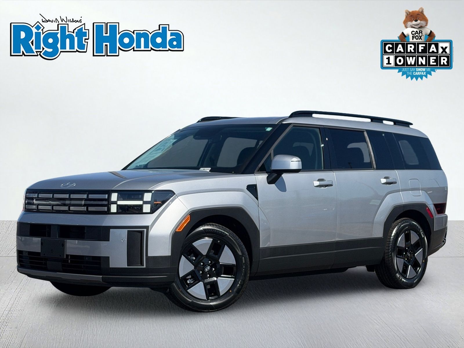 Shimmering Silver 2025 Hyundai Santa Fe Hybrid SEL AWD SUV / Crossover All-Wheel Drive 6-Speed Automatic