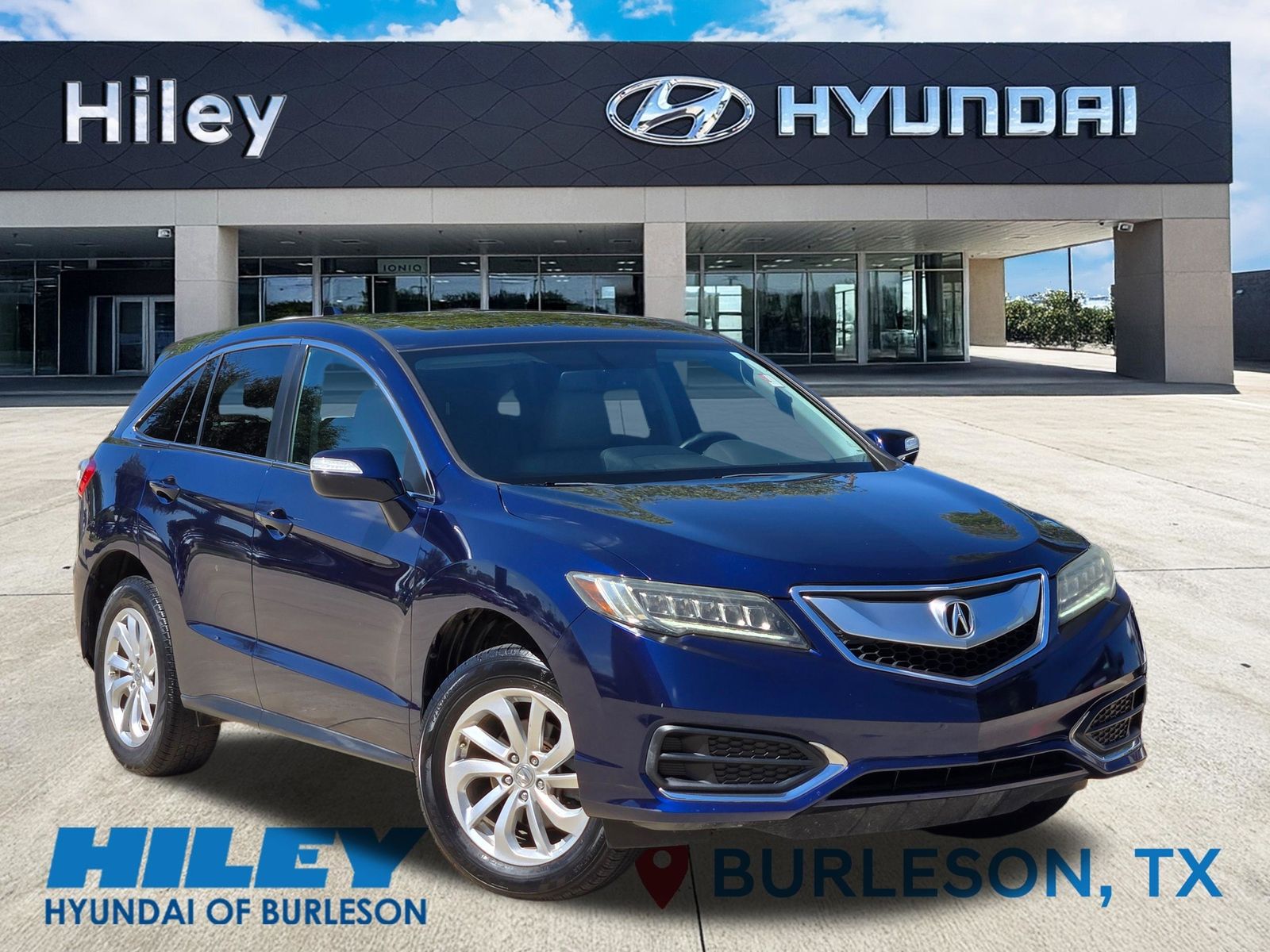 Fathom Blue Pearl 2017 Acura RDX SUV / Crossover Front-Wheel Drive 6-Speed Automatic