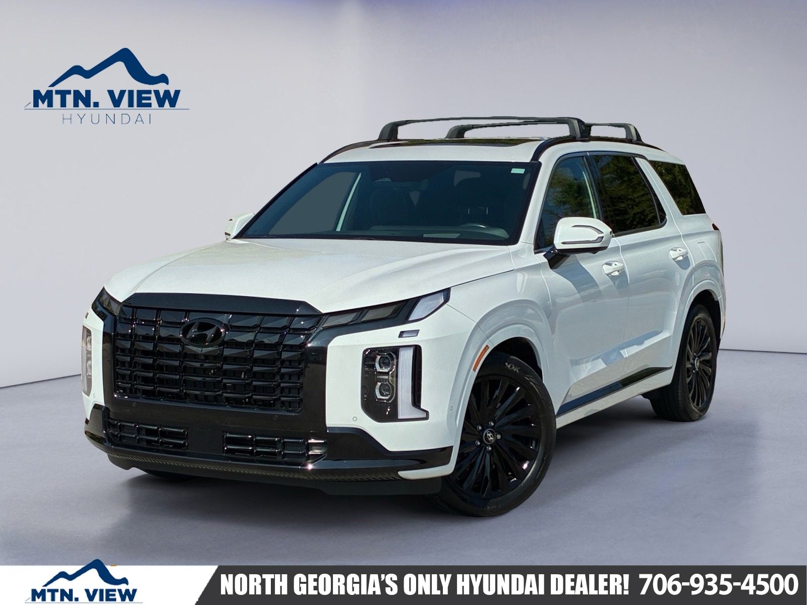 Hyper White 2024 Hyundai Palisade SUV / Crossover All-Wheel Drive 8-Speed Automatic