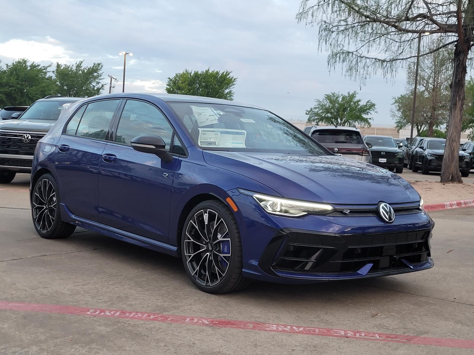 Blue 2026 Volkswagen Golf R 4Motion Hatchback All-Wheel Drive 7-Speed Dual Clutch