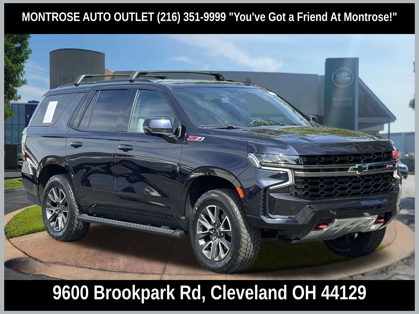Midnight Blue Metallic 2022 Chevrolet Tahoe SUV / Crossover Four-Wheel Drive