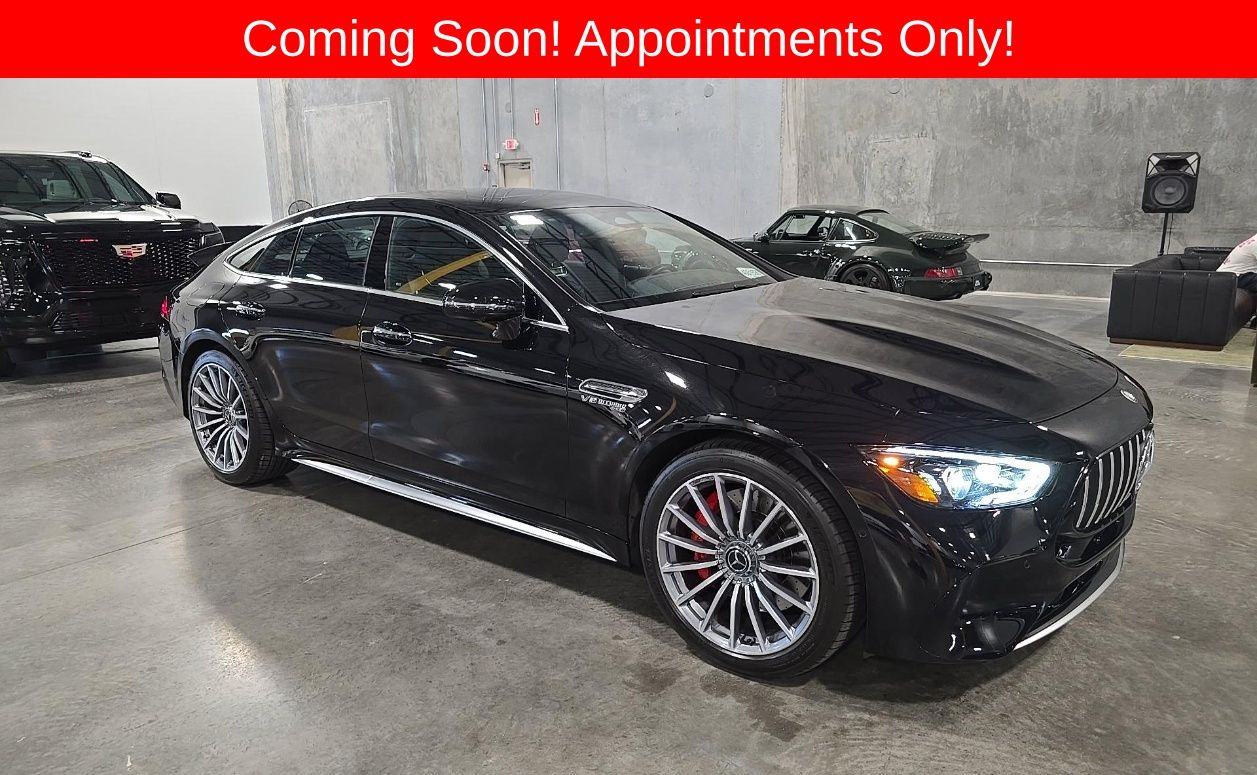 Obsidian Black Metallic 2024 Mercedes-Benz AMG GT Coupe All-Wheel Drive 9-Speed Automatic