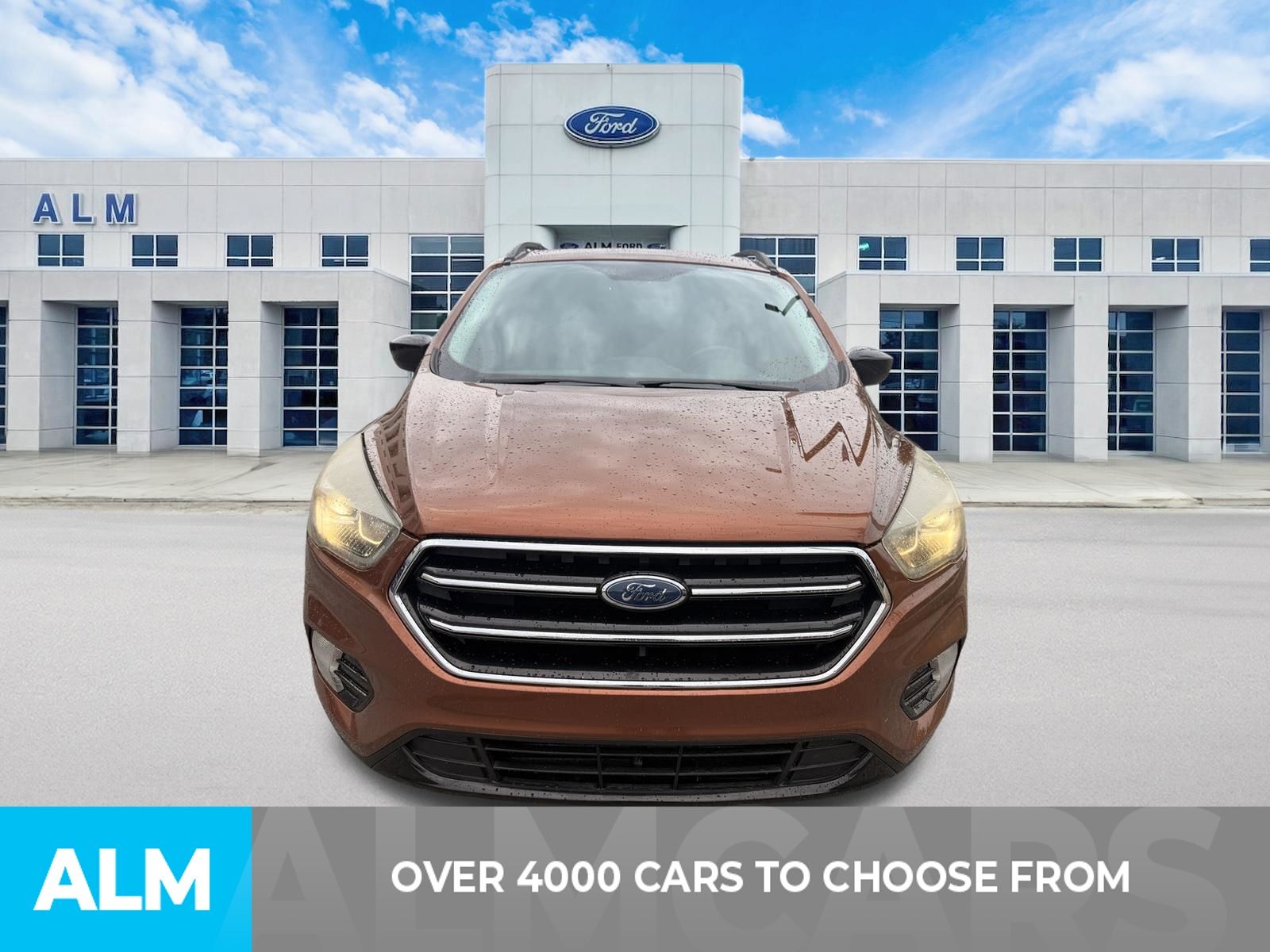 Used 2017 Red Ford SE image 2