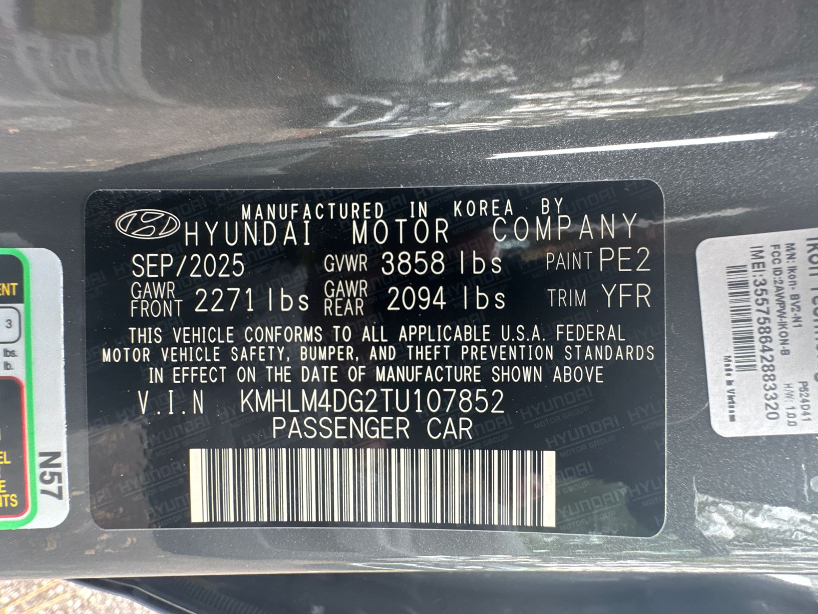 Certified Used 2026 Gray Hyundai SEL Sport image 32