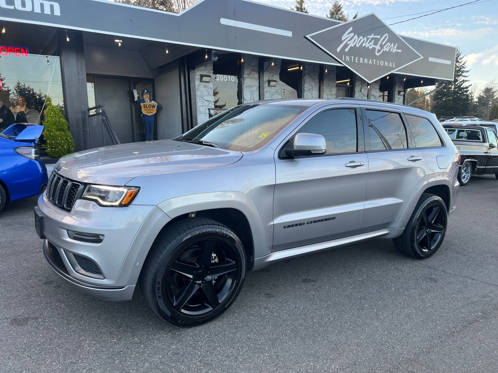 Billet Silver Metallic Clearcoat 2020 Jeep Grand Cherokee SUV / Crossover Four-Wheel Drive 8-Speed Automatic