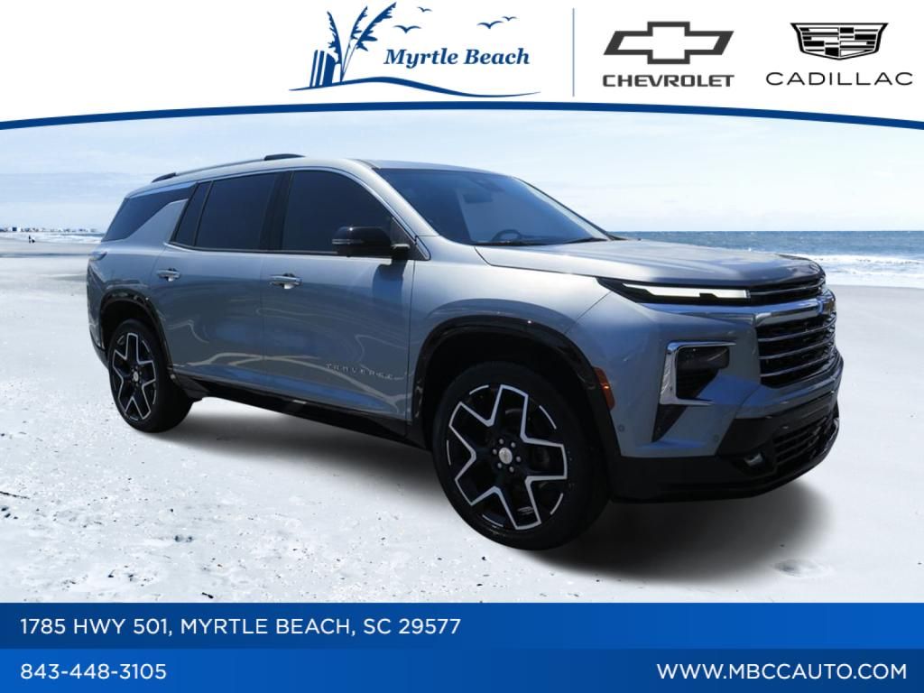 Sterling Gray Metallic 2025 Chevrolet Traverse SUV / Crossover Front-Wheel Drive 8-Speed Automatic