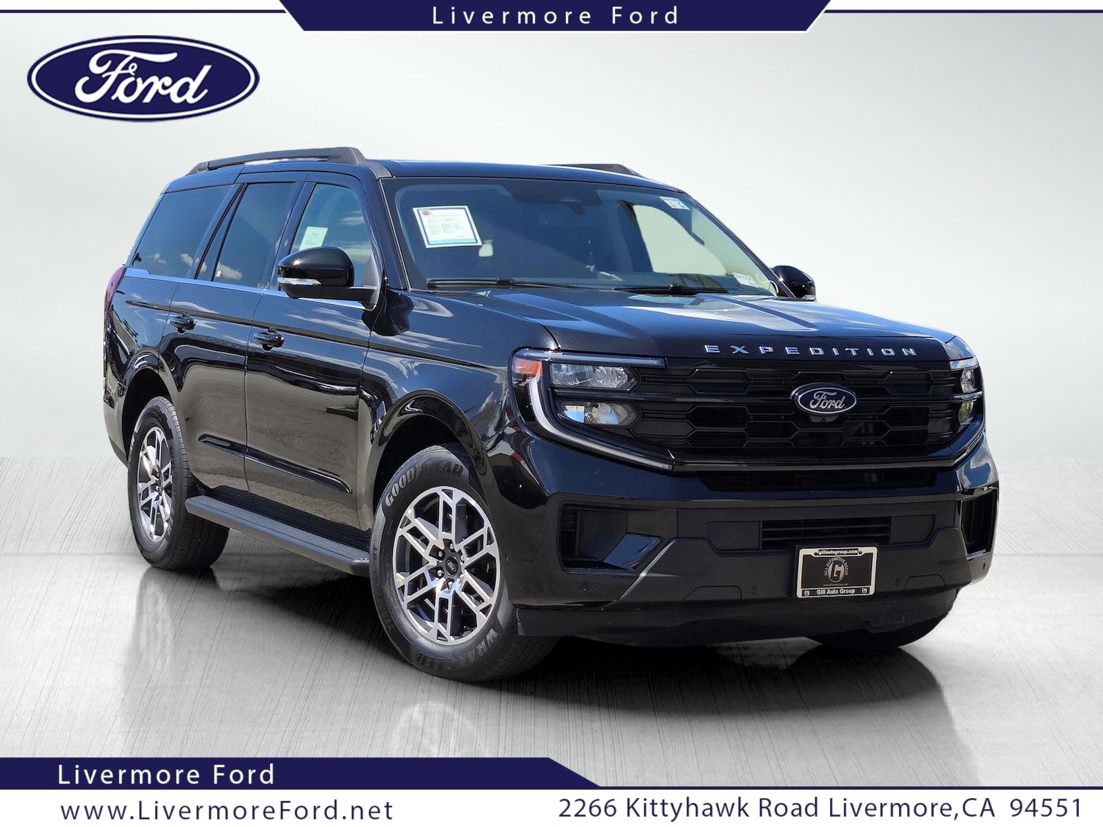 Agate Black Metallic 2025 Ford Expedition Active RWD SUV / Crossover 4X2 Automatic