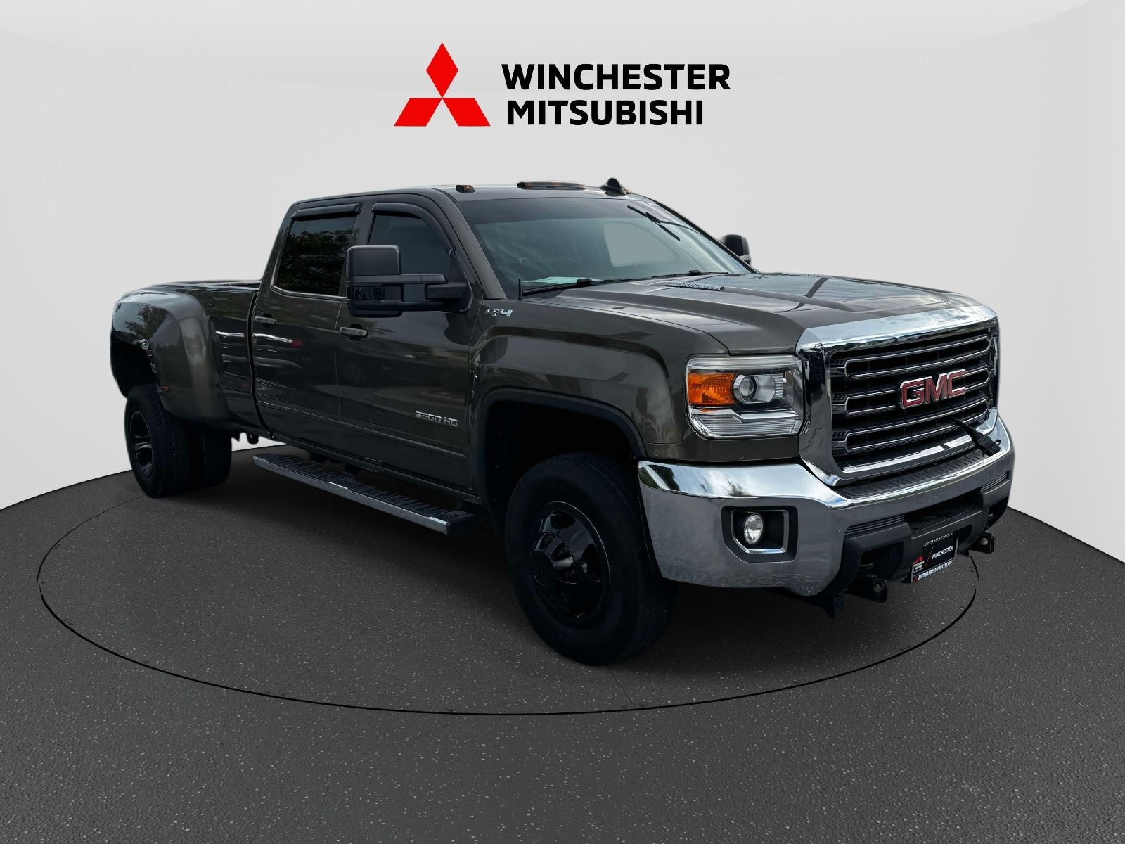 Bronze Alloy Metallic 2015 GMC Sierra 3500HD Pickup Truck Four-Wheel Drive 6-Speed Automatic