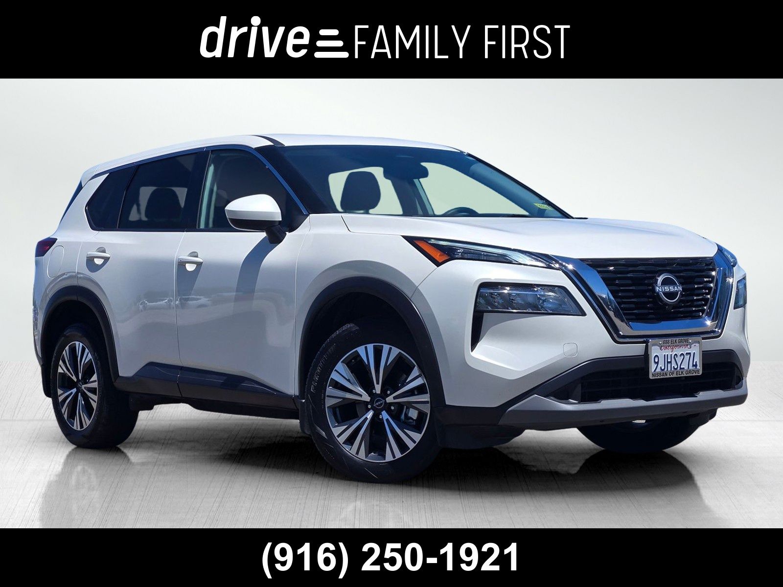Pearl White Tricoat 2023 Nissan Rogue SUV / Crossover Front-Wheel Drive Continuously Variable Transmission