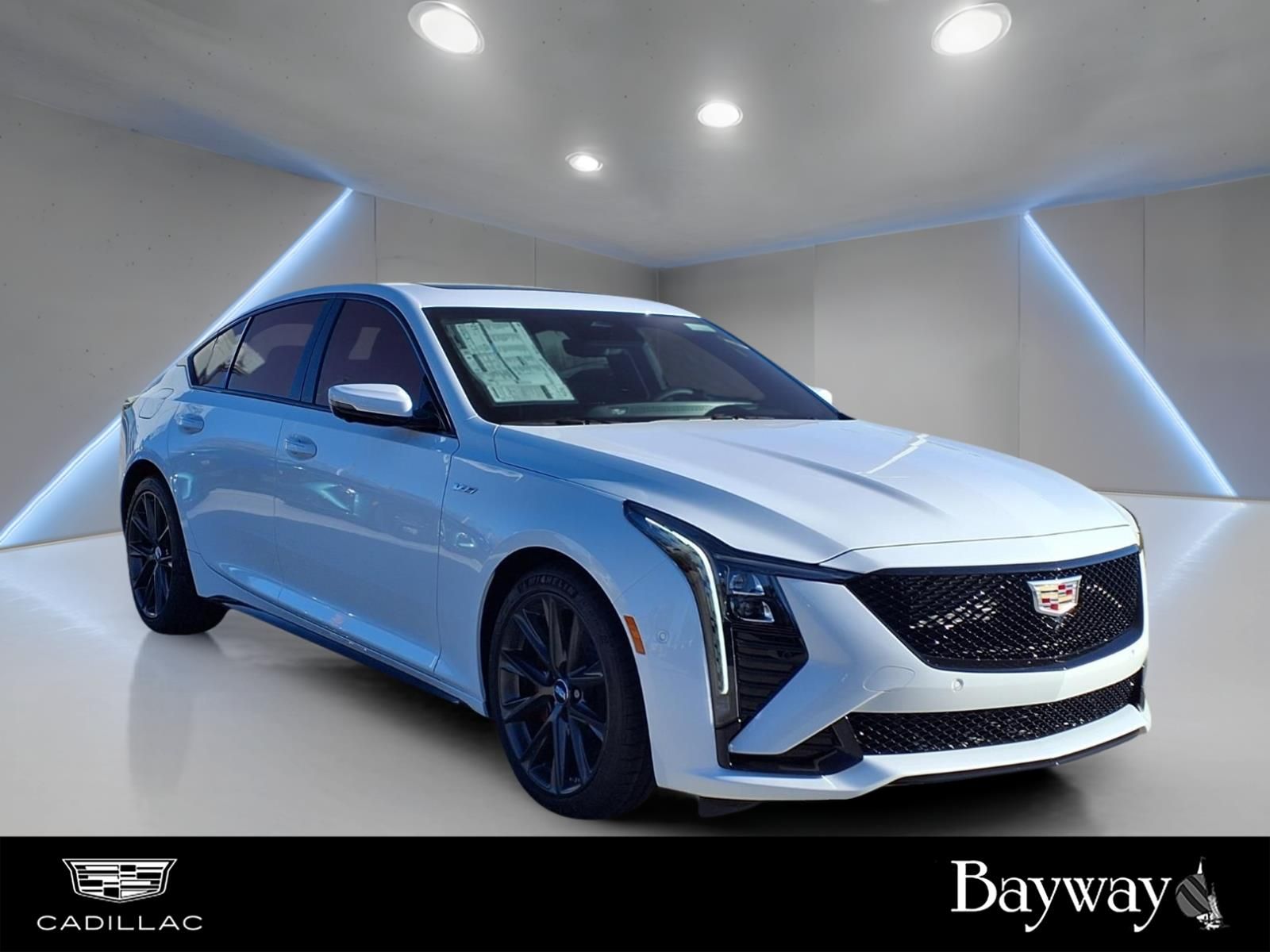 2026 Cadillac CT5 V-Series White at Bayway Cadillac of The Woodlands