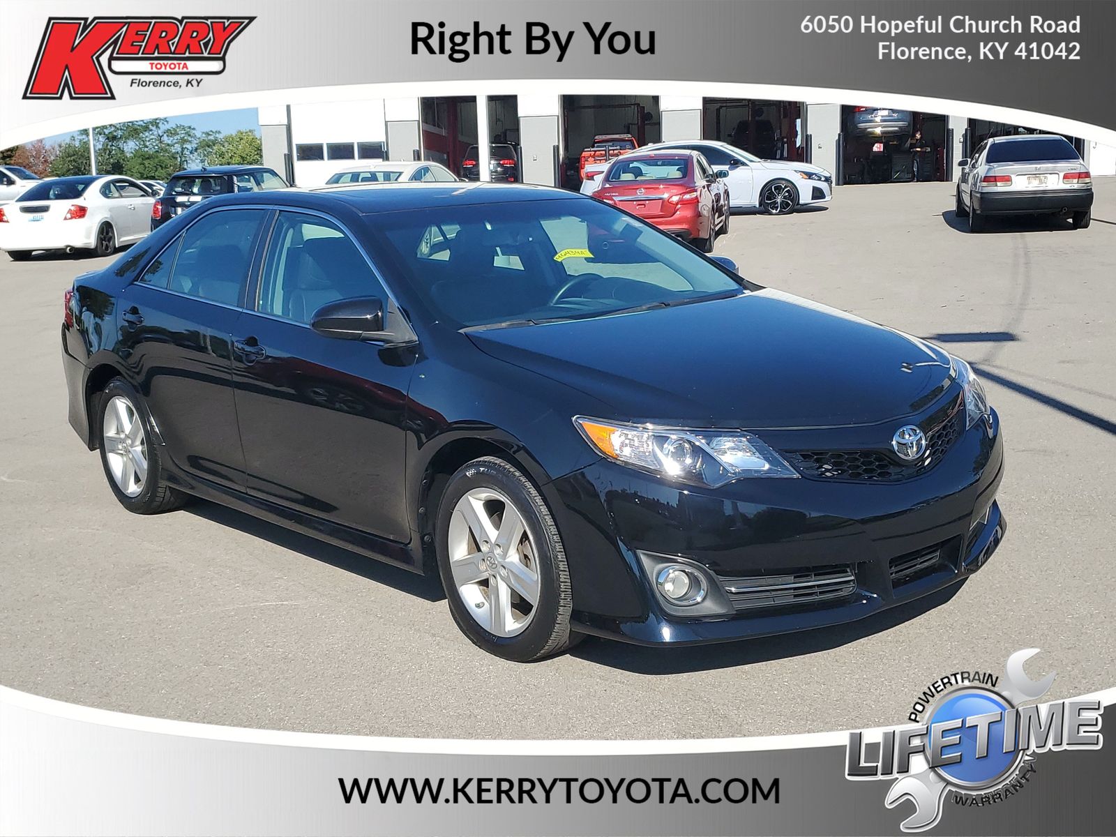 Attitude Black Metallic 2014 Toyota Camry Sedan Front-Wheel Drive 6-Speed Automatic