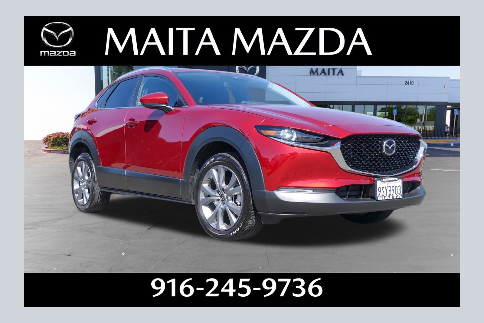 Soul Red Crystal Metallic 2025 Mazda CX-30 SUV / Crossover All-Wheel Drive 6-Speed Automatic