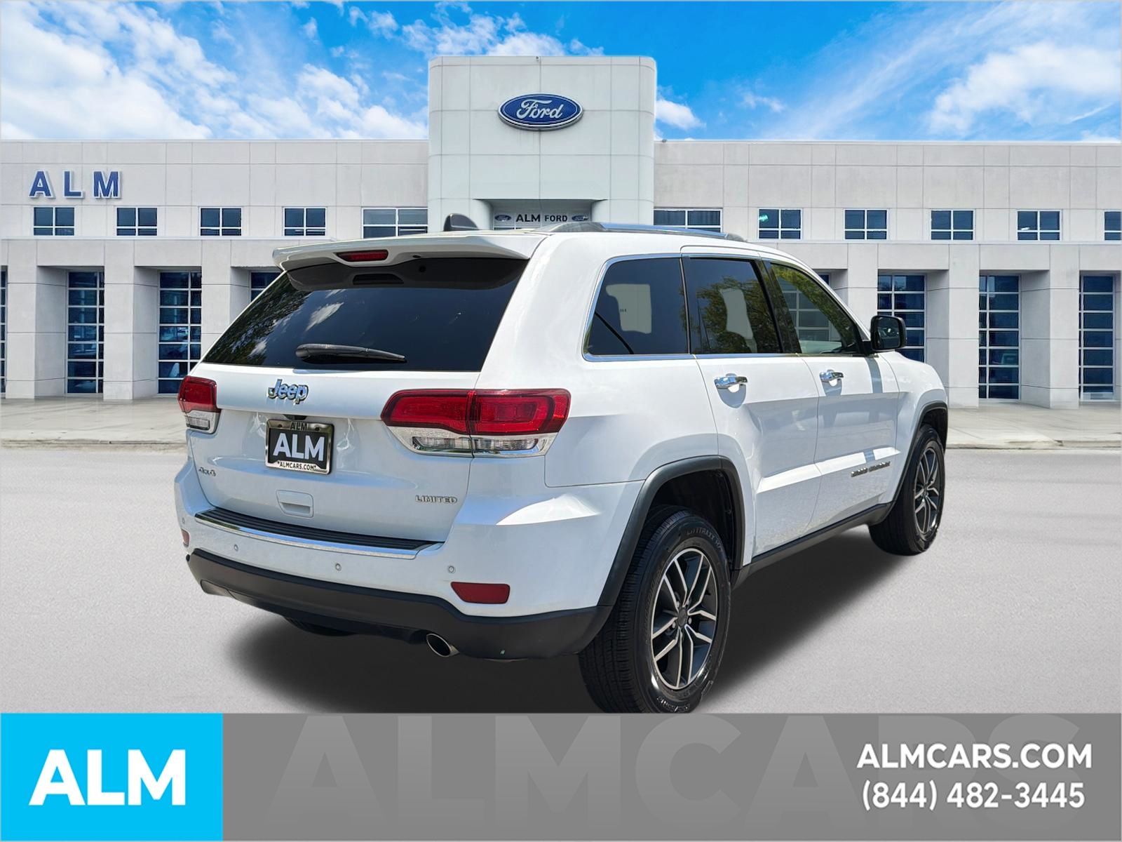 Certified Used 2020 Bright White Clearcoat Jeep Limited image 5