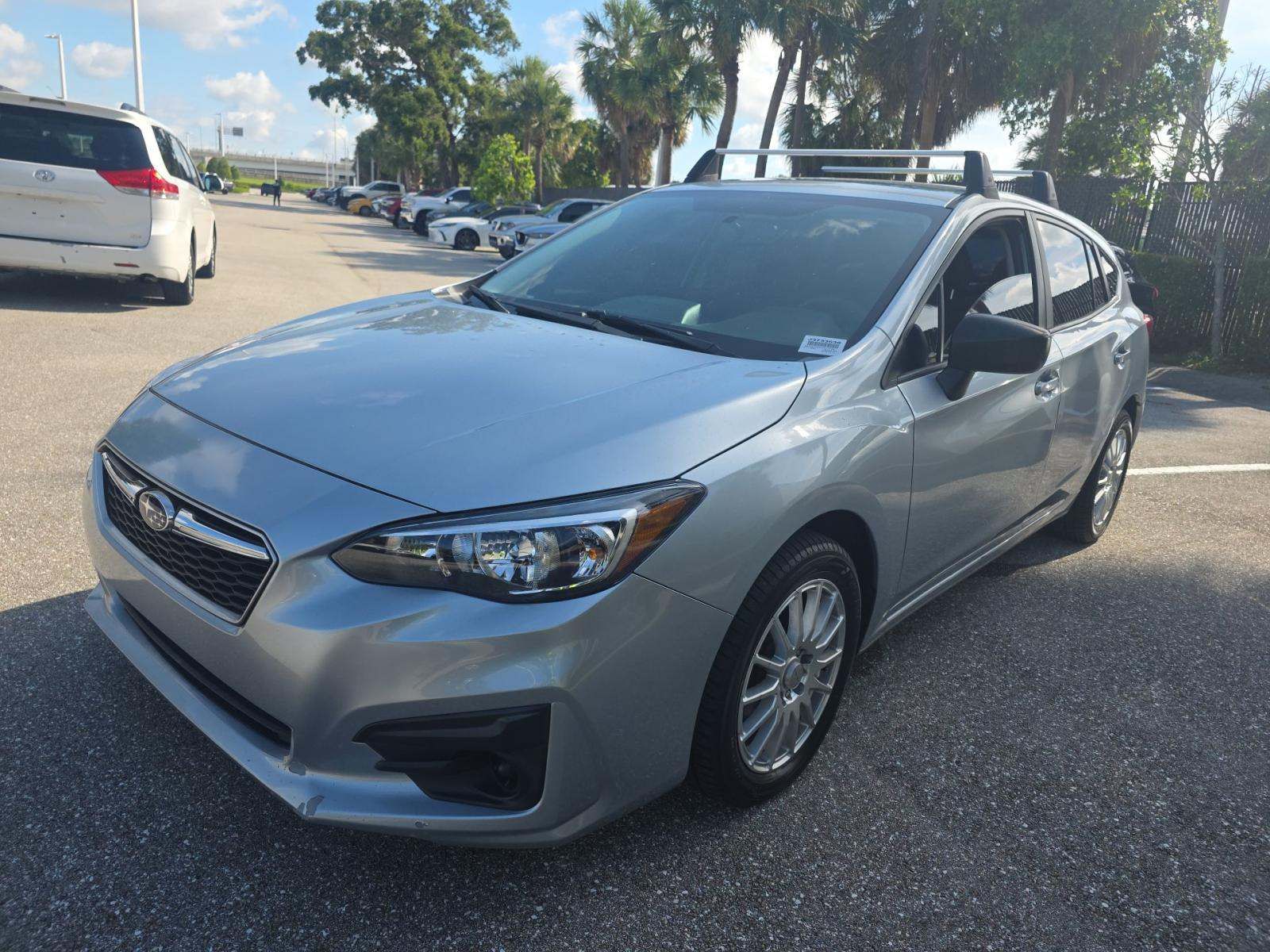 Ice Silver Metallic 2018 Subaru Impreza Hatchback All-Wheel Drive Continuously Variable Transmission