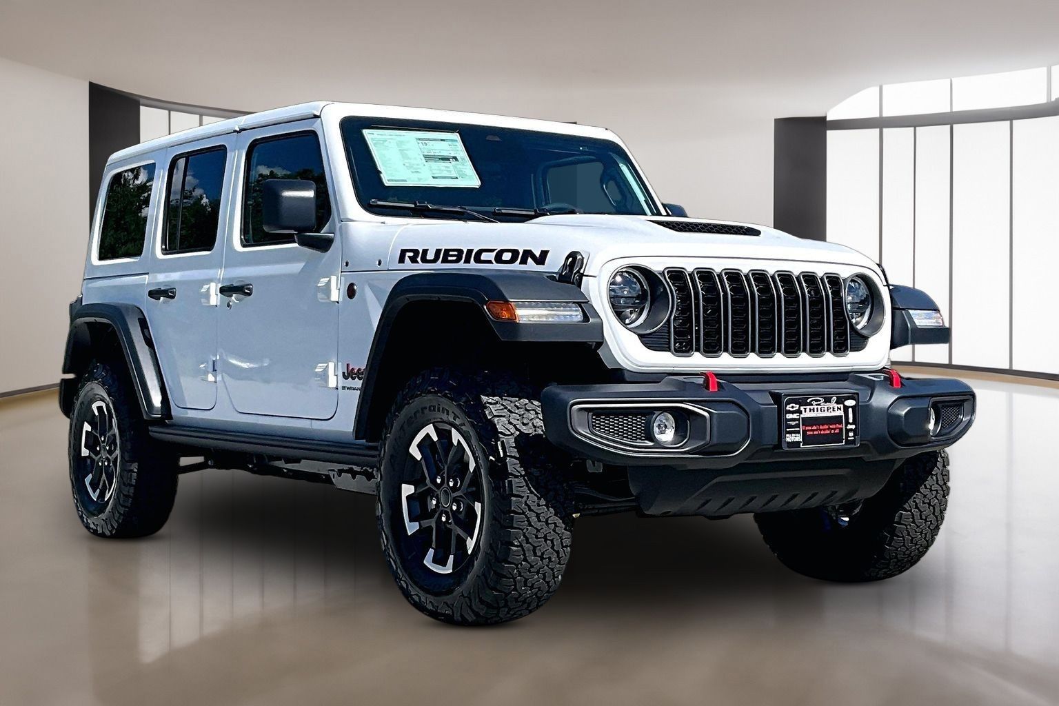 Bright White Clearcoat 2026 Jeep Wrangler SUV / Crossover Four-Wheel Drive 6-Speed Manual