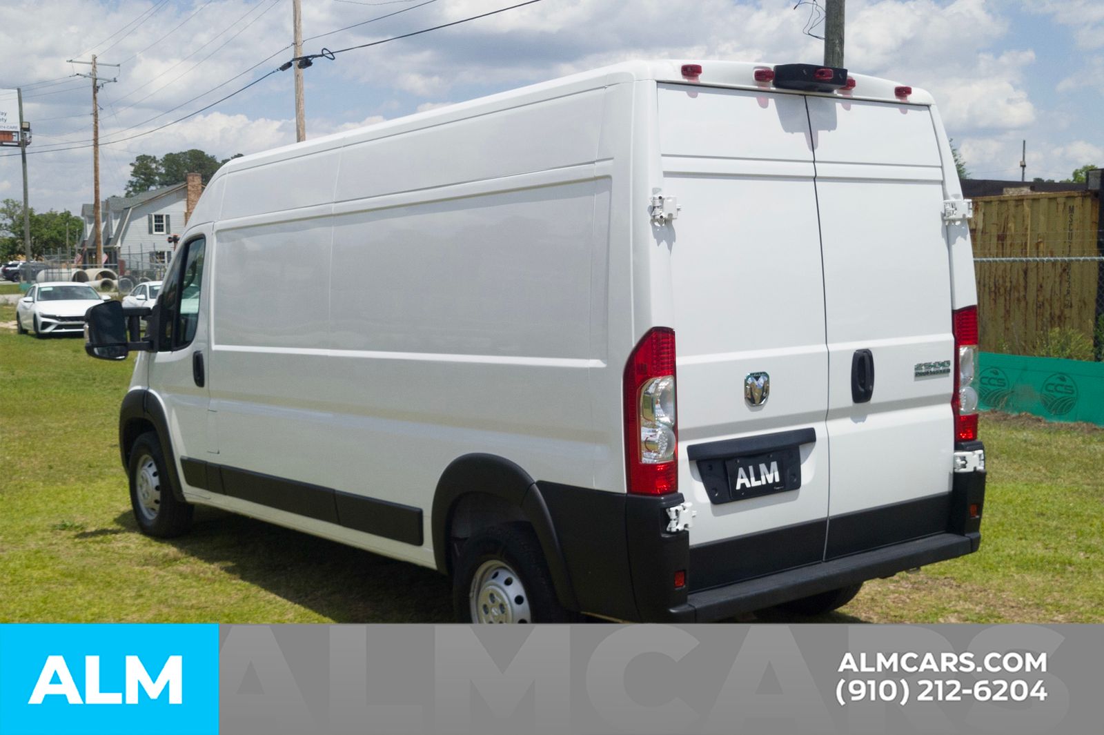 Used 2023 Bright White Clearcoat Ram High Roof image 10