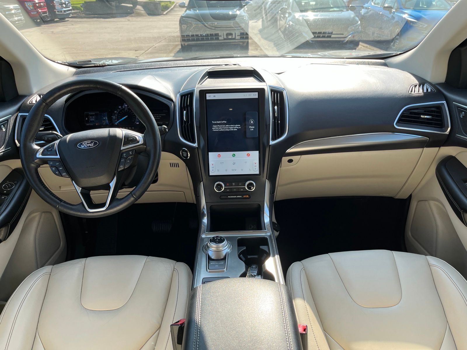 2022 Ford Edge Titanium Gray at Ross Downing Buick GMC