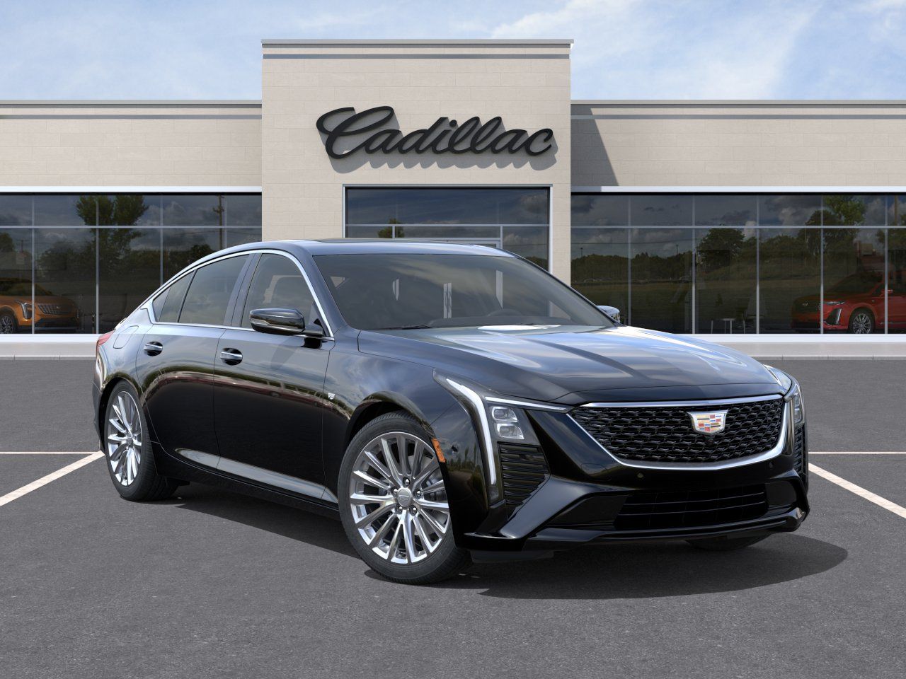 2026 Cadillac CT5 Premium Luxury Black at Ross Downing Buick GMC