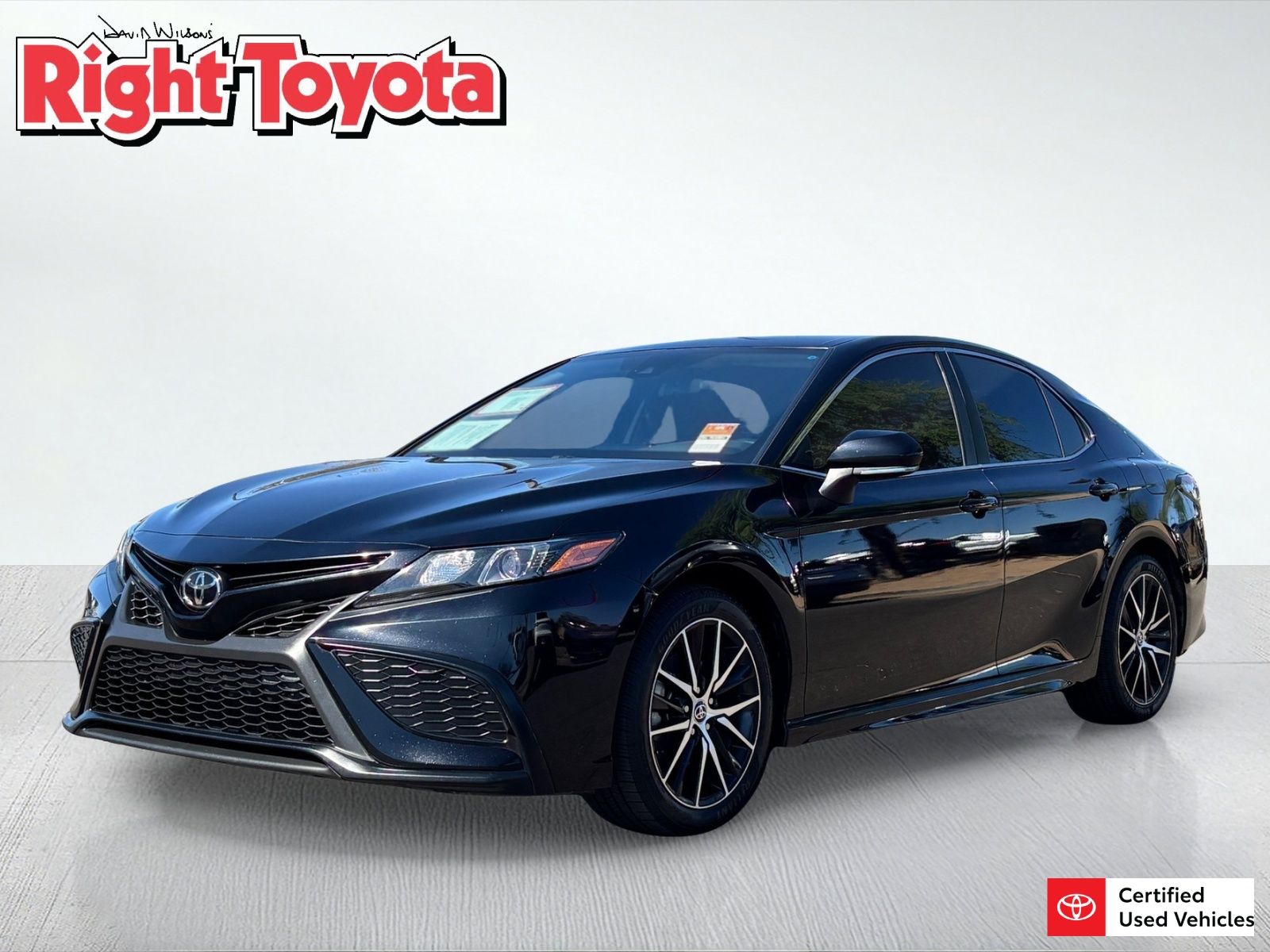 Black 2023 Toyota Camry SE FWD Sedan Front-Wheel Drive 8-Speed Automatic