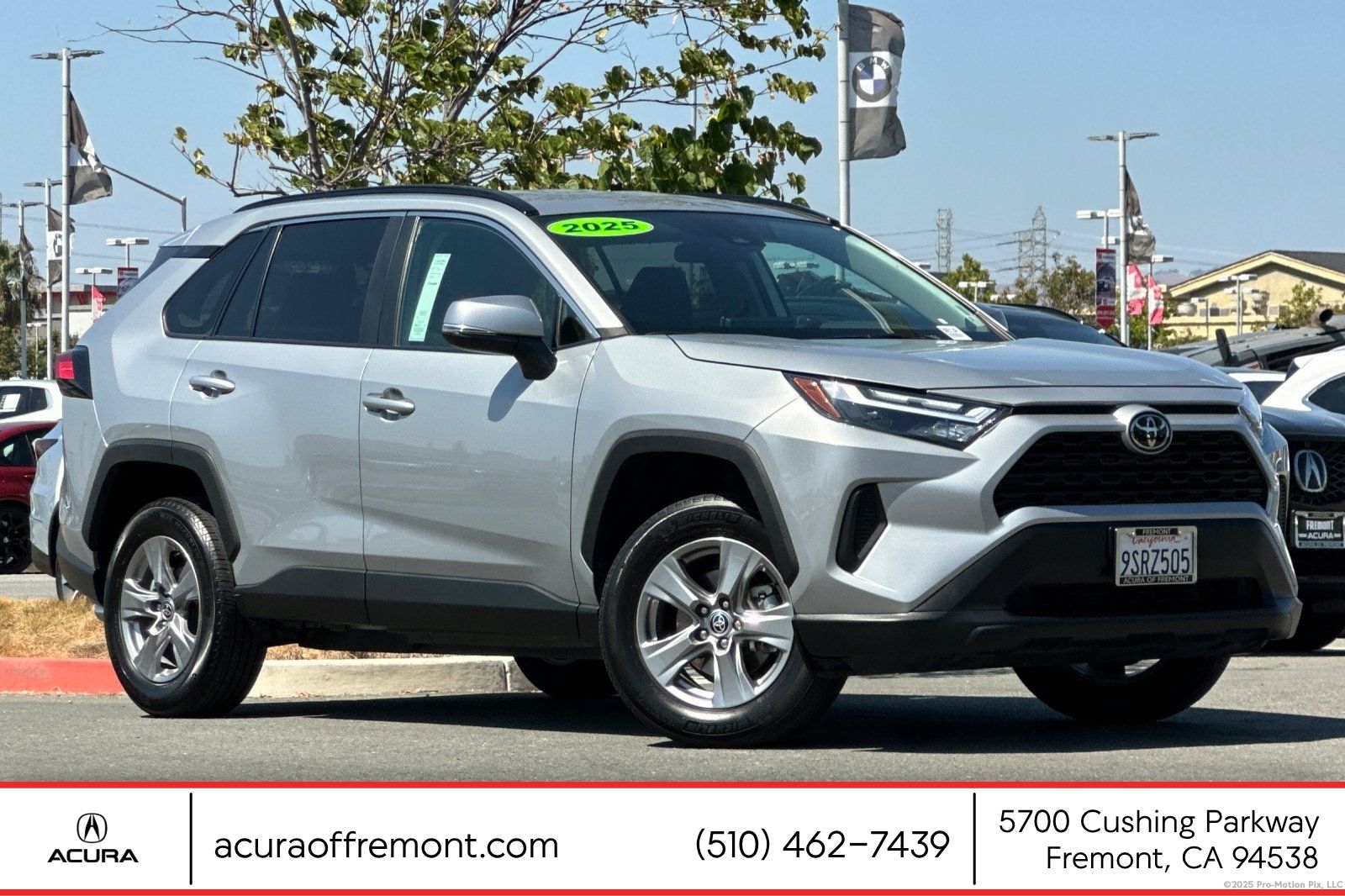 Silver Sky Metallic 2025 Toyota RAV4 SUV / Crossover Front-Wheel Drive 8-Speed Automatic