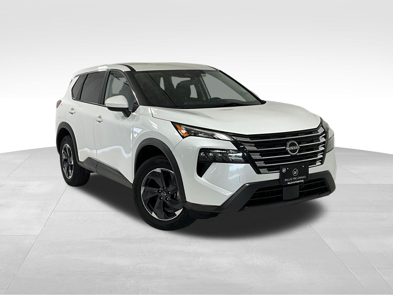Everest White Pearl 2024 Nissan Rogue SUV / Crossover All-Wheel Drive Continuously Variable Transmission