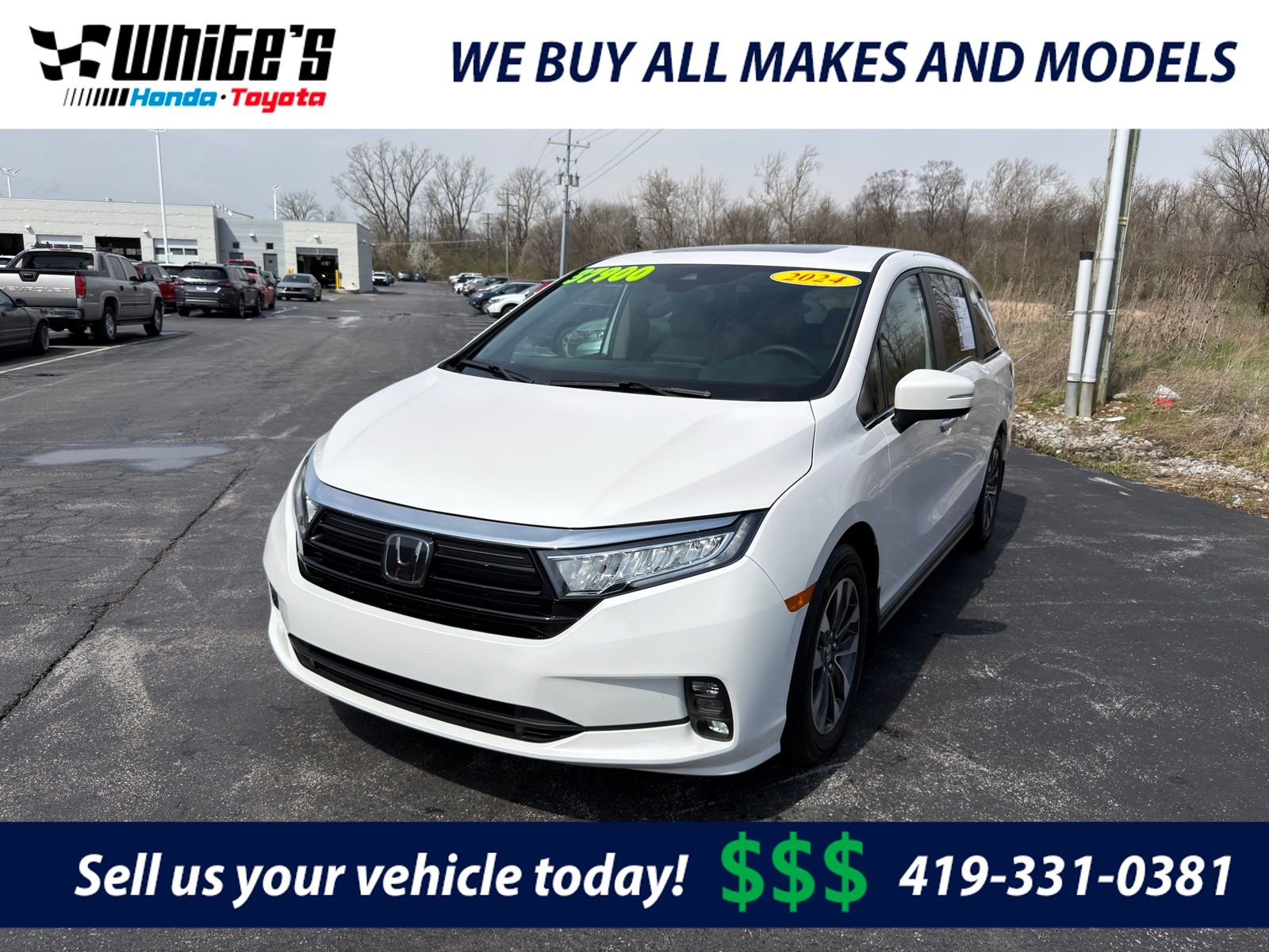 2024 Honda Odyssey EX-L FWD Minivan Front-Wheel Drive Automatic