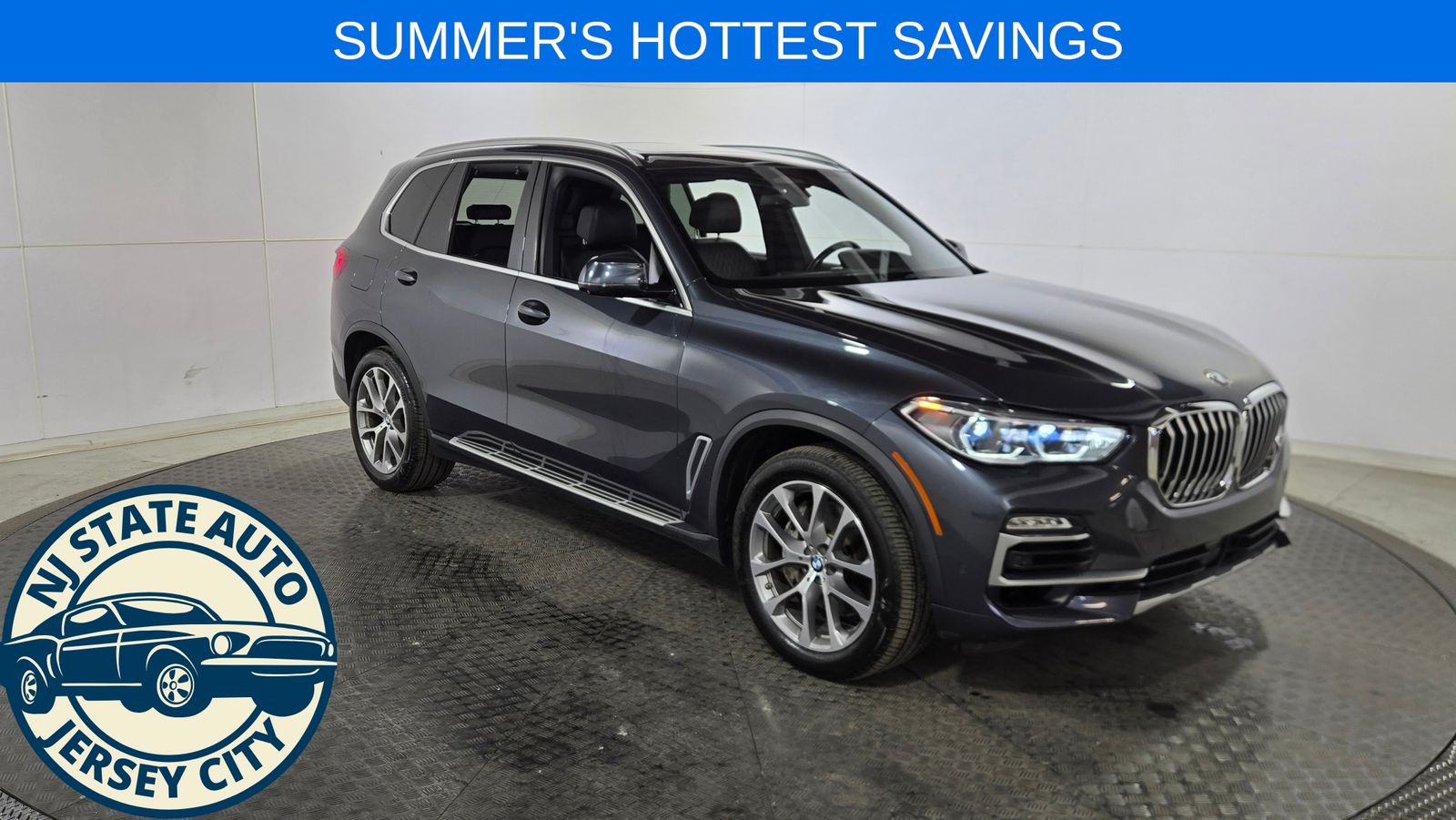 Arctic Gray Metallic 2019 BMW X5 SUV / Crossover All-Wheel Drive 8-Speed Automatic