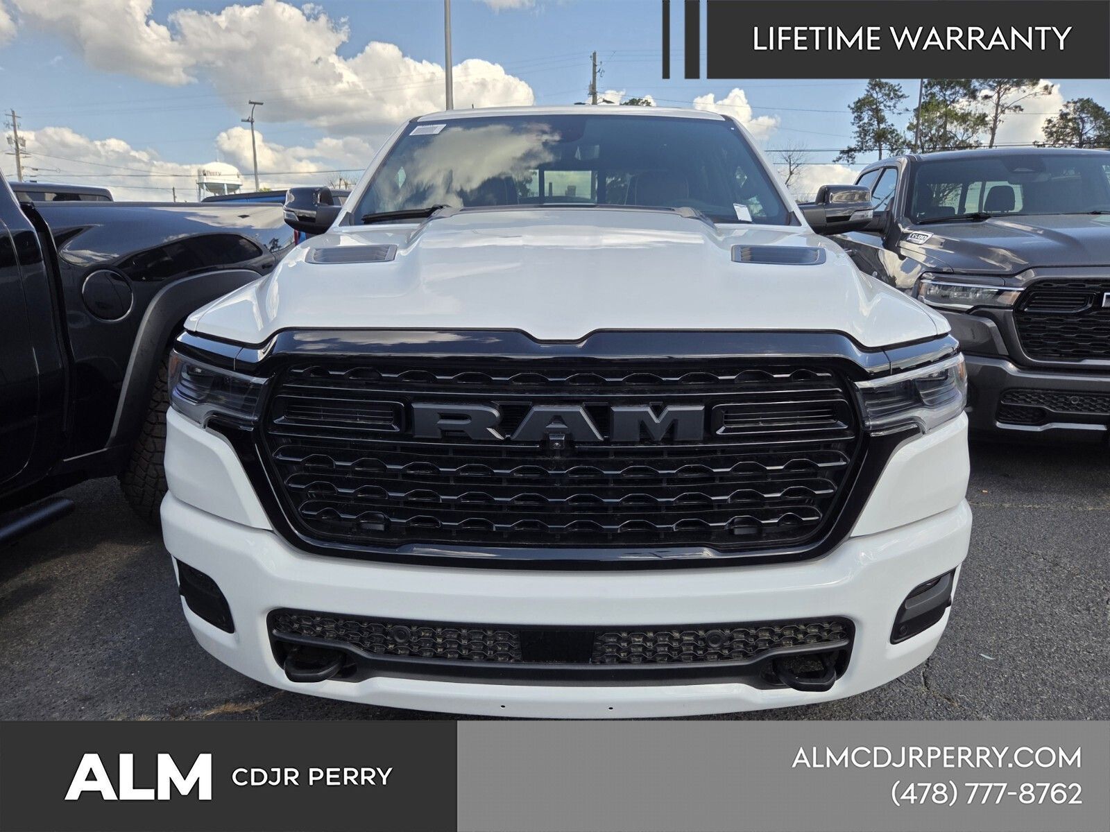 New 2026 Bright White Clearcoat RAM Limited image 19