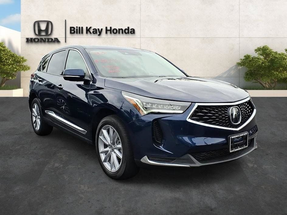 Blue 2023 Acura RDX SH-AWD SUV / Crossover All-Wheel Drive Automatic