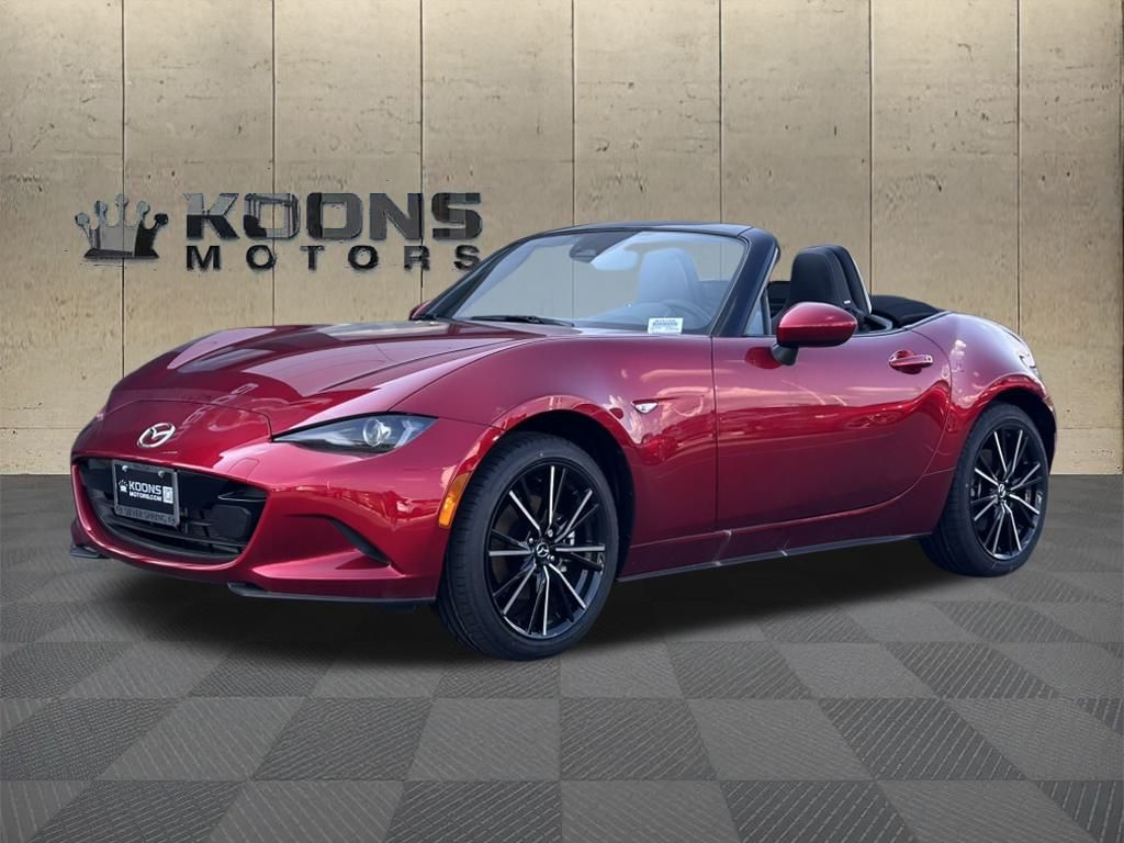 Soul Red Crystal Metallic 2025 Mazda MX-5 Miata Grand Touring RWD Convertible Rear-Wheel Drive 6-Speed Automatic