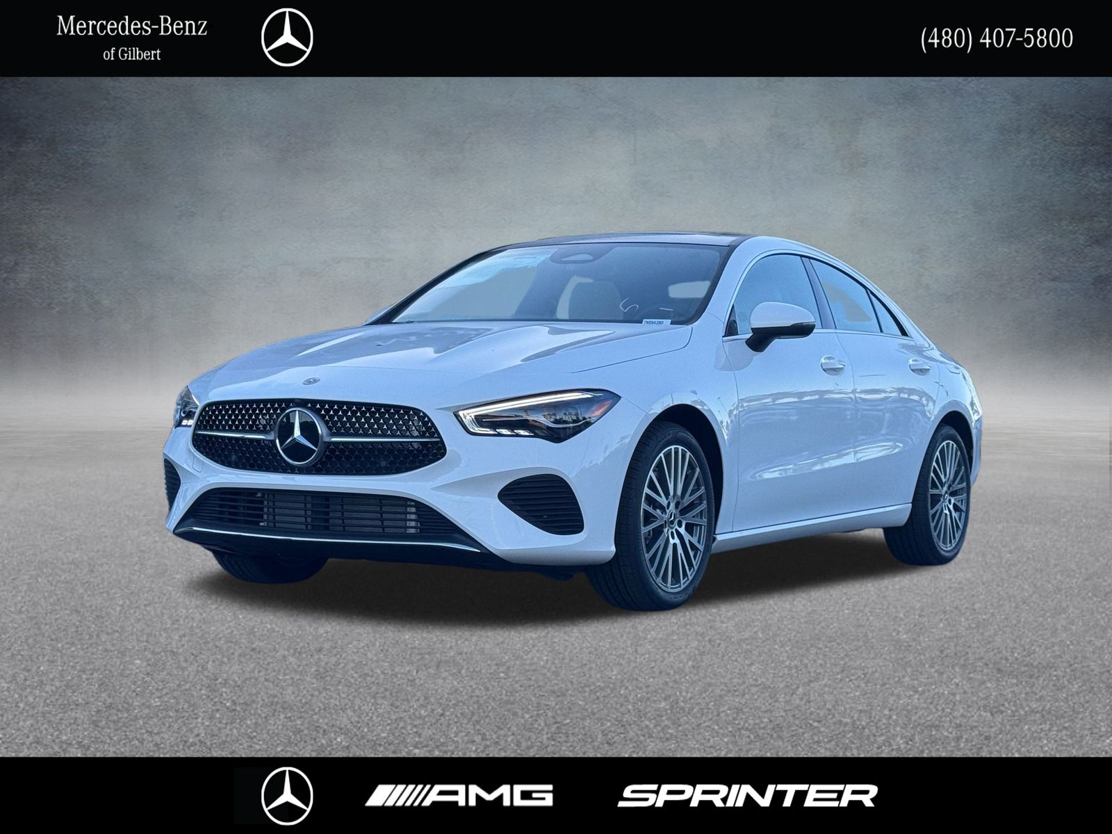 Polar White 2026 Mercedes-Benz CLA Coupe All-Wheel Drive 8-Speed Dual Clutch