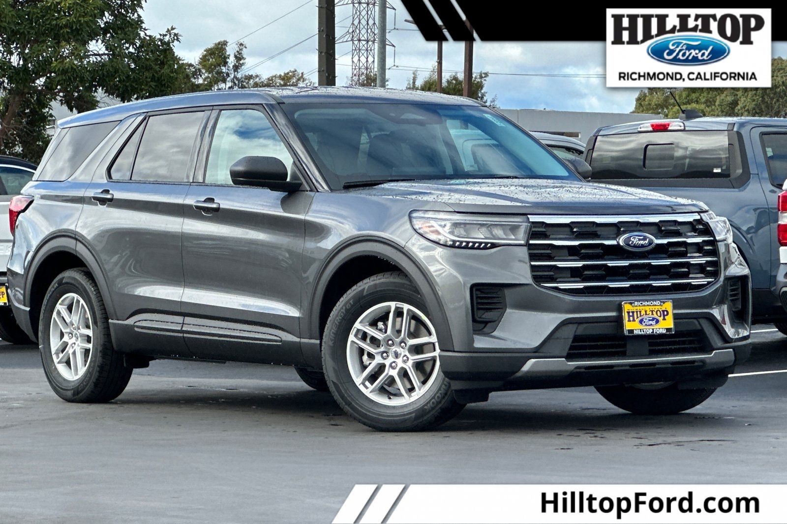 Carbonized Gray Metallic 2026 Ford Explorer Active RWD SUV / Crossover Rear-Wheel Drive Automatic