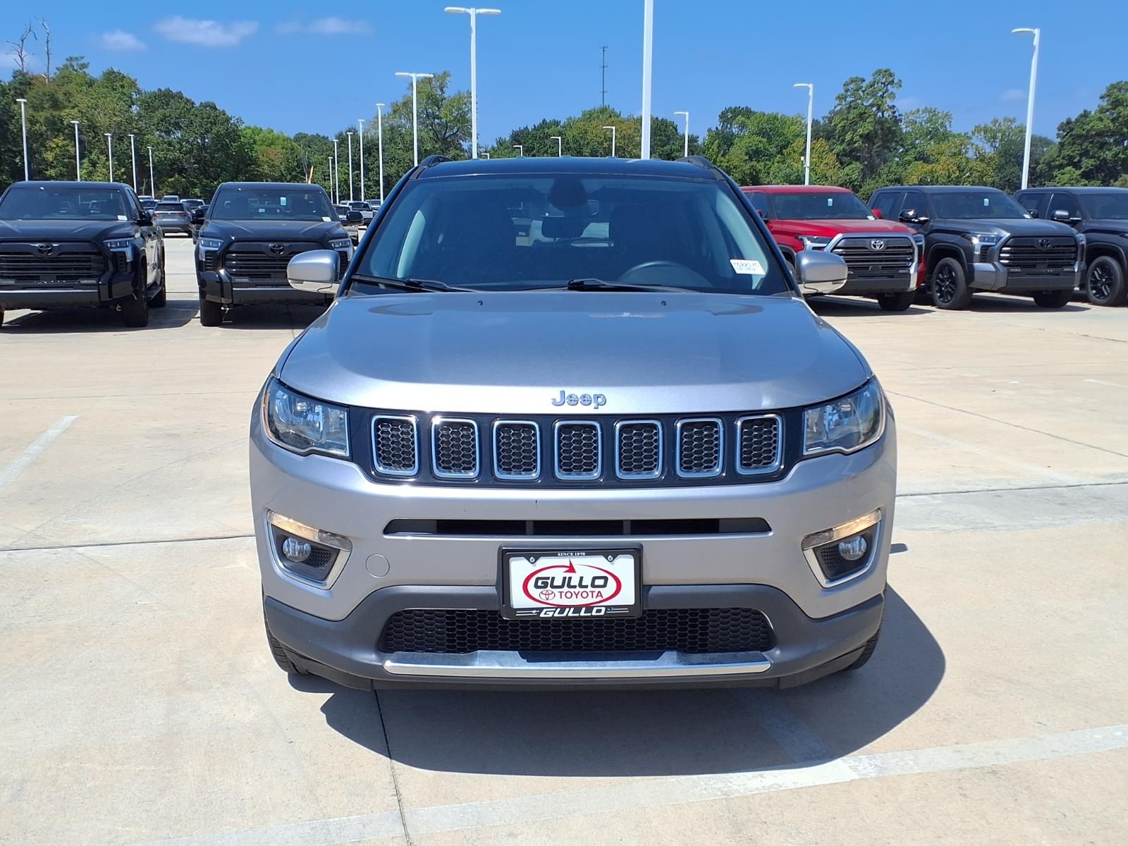 2019 Jeep Compass Limited Silver at Bravo Nissan