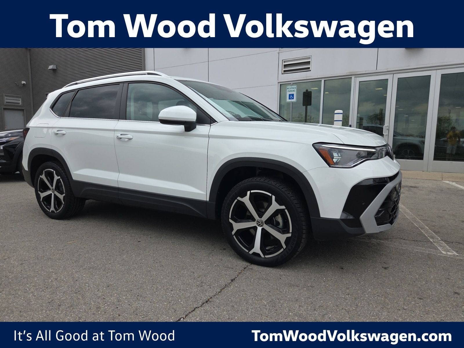 used 2025 Volkswagen Taos car, priced at $29,273