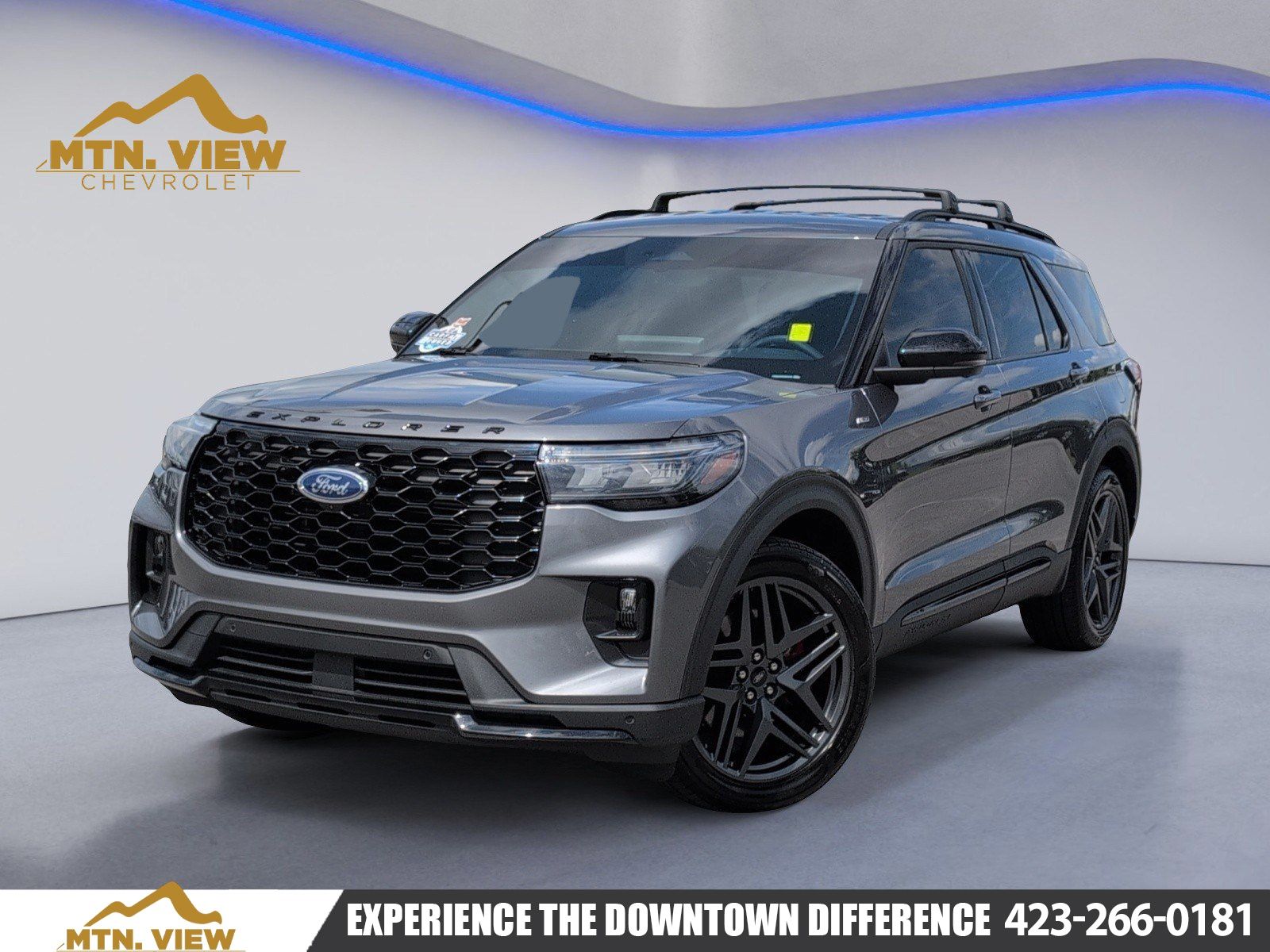 Gray Metallic 2025 Ford Explorer SUV / Crossover Rear-Wheel Drive Automatic