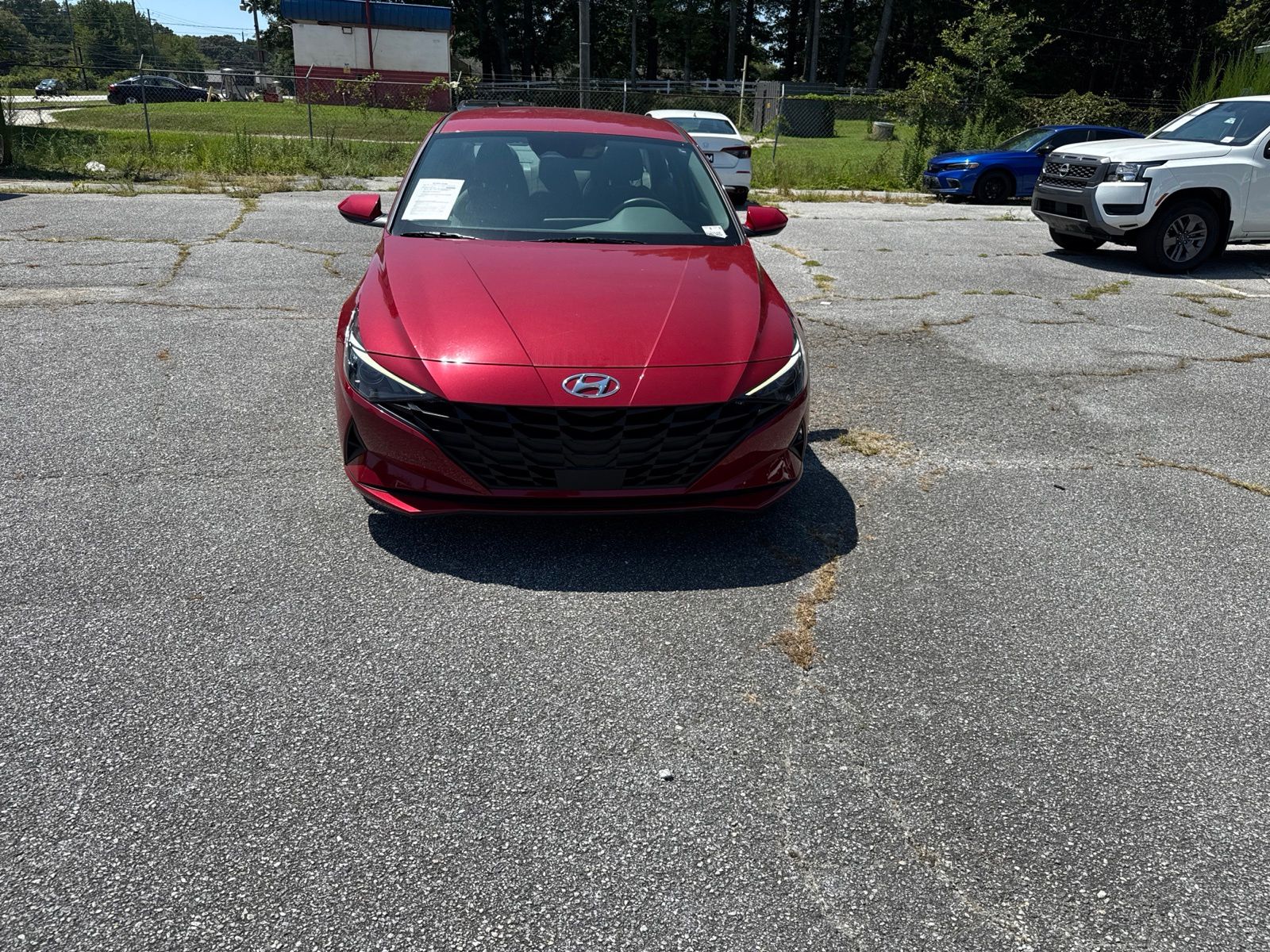 Used 2023 Red Hyundai SEL image 7