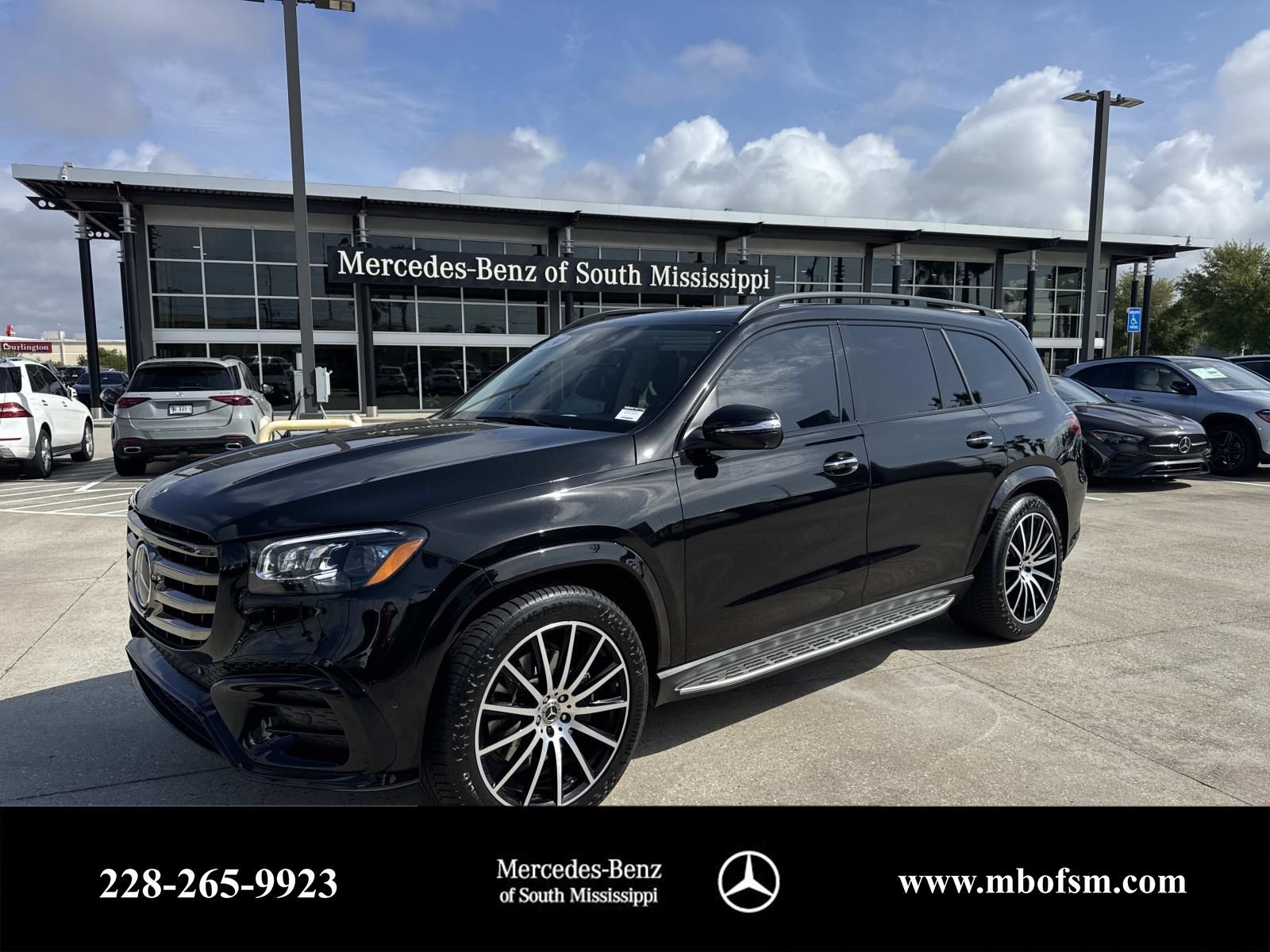 Black 2024 Mercedes-Benz GLS 580 4MATIC SUV / Crossover All-Wheel Drive 9-Speed Automatic