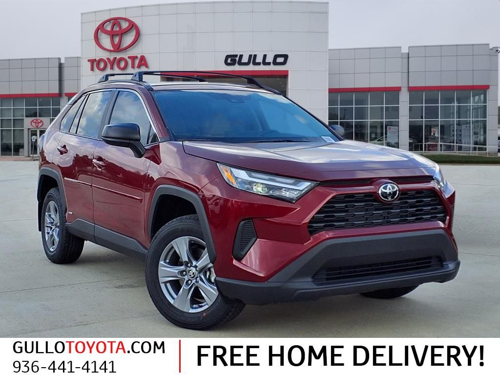 2025 Toyota RAV4 Hybrid LE Red at Community Toyota