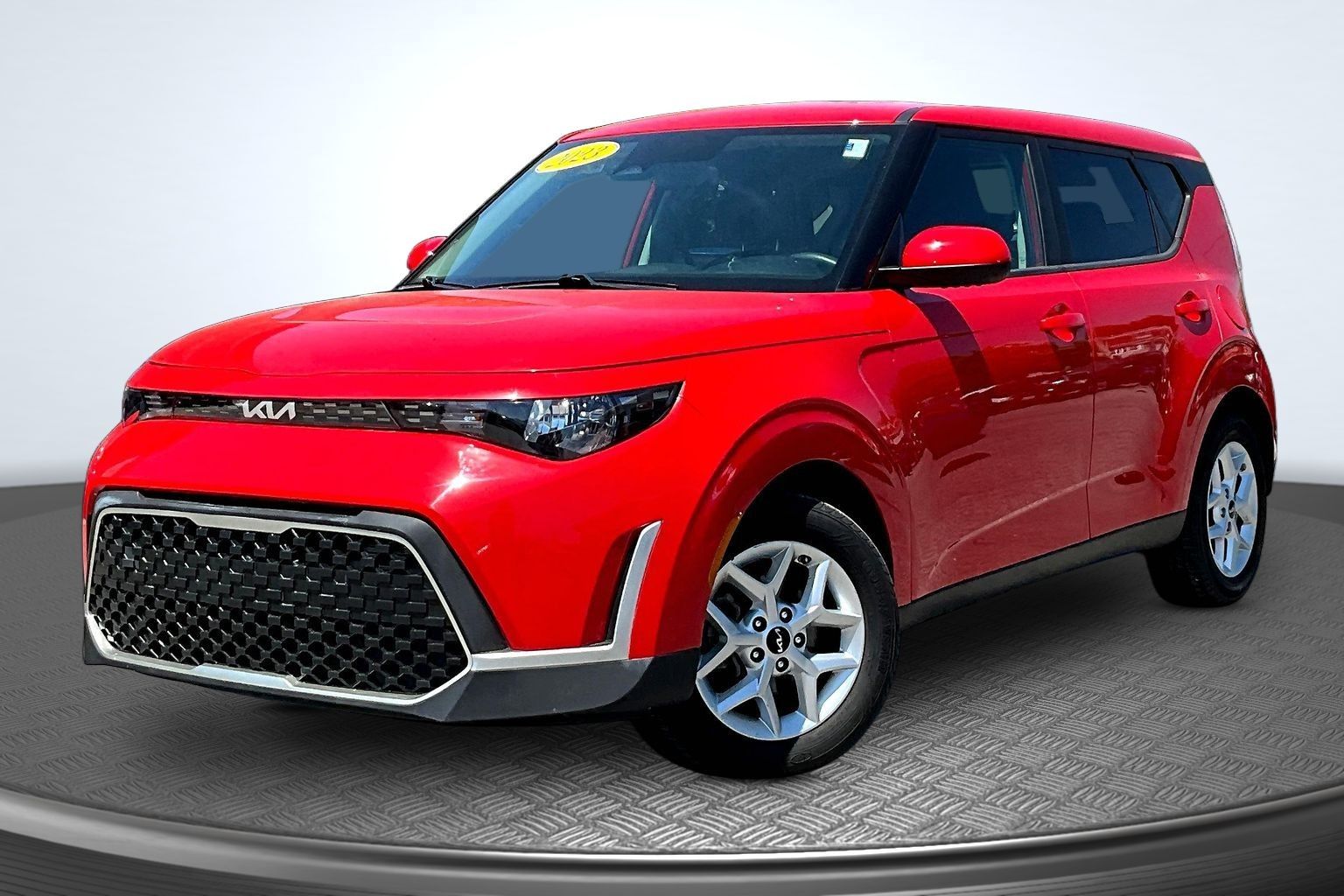 Inferno Red 2023 Kia Soul SUV / Crossover Front-Wheel Drive Continuously Variable Transmission