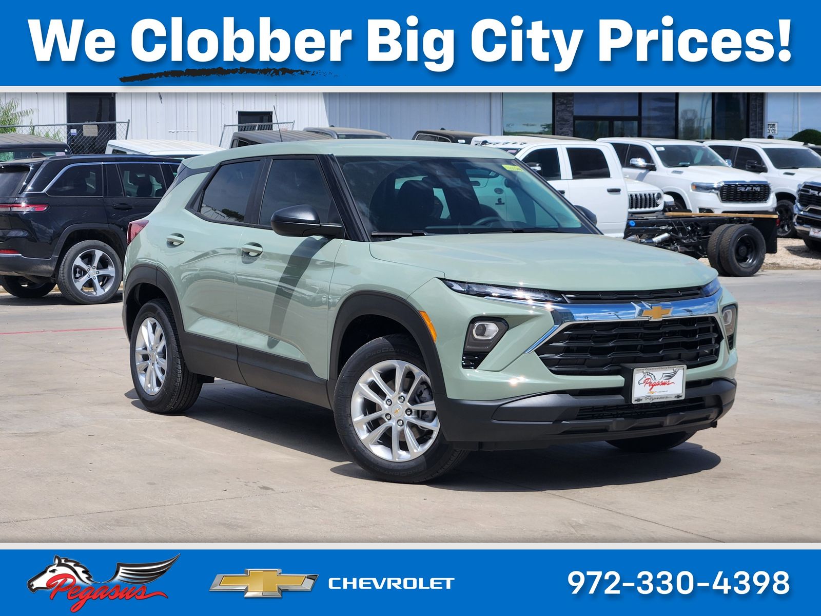 Cacti Green 2026 Chevrolet Trailblazer LS FWD SUV / Crossover Front-Wheel Drive Continuously Variable Transmission